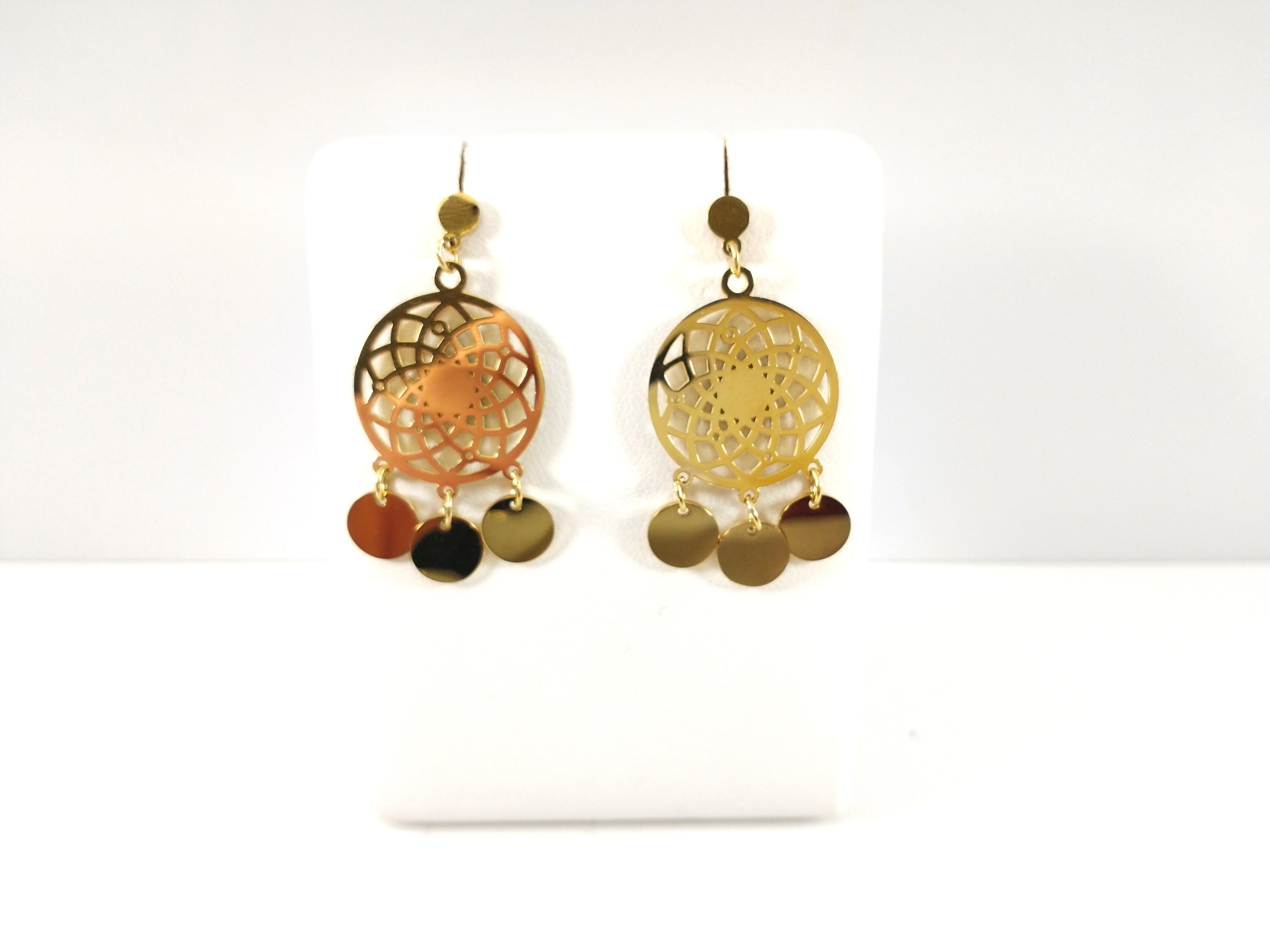 kolczyki-stal-pozlacana-wiszace-azurowe-z-blaszkam-rodzaj-2205-2