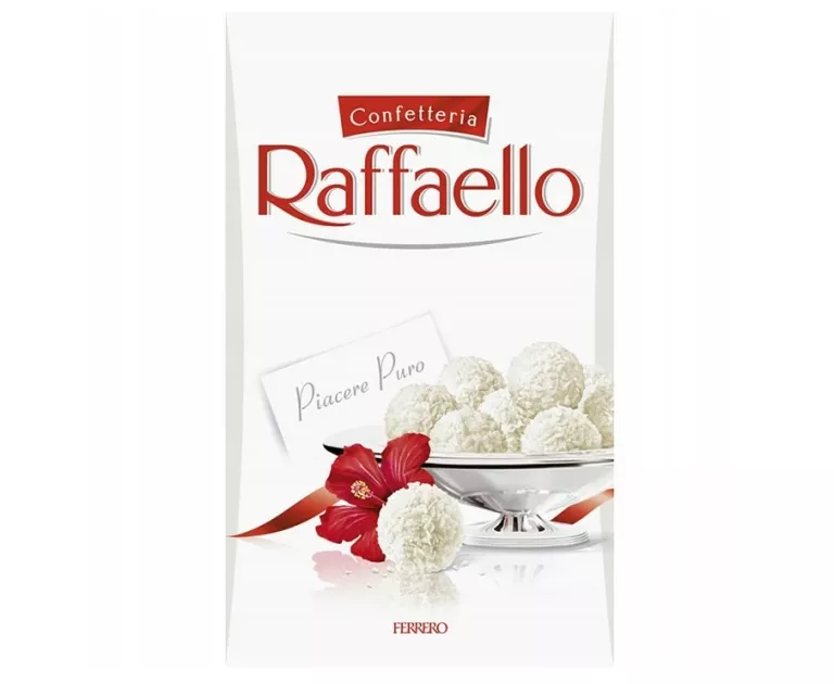 FERRERO RAFFAELLO PRALINY BOMBONIERKA 80G