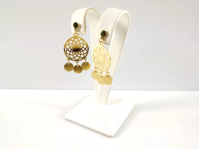 kolczyki-stal-pozlacana-wiszace-azurowe-z-blaszkam-rodzaj-2205-16