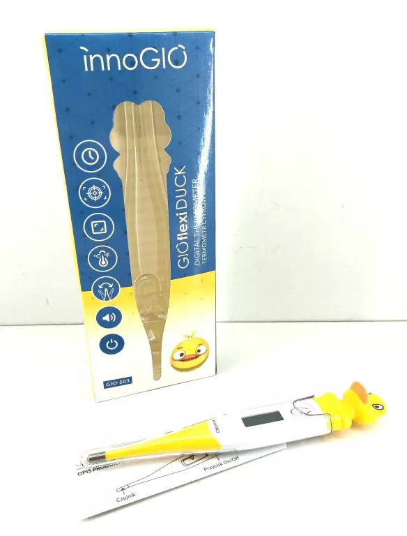 TERMOMETR CYFROWY ŻABKA/KACZKA INNOGIO GIO-503