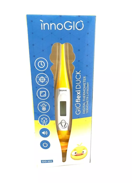 TERMOMETR CYFROWY ŻABKA/KACZKA INNOGIO GIO-503