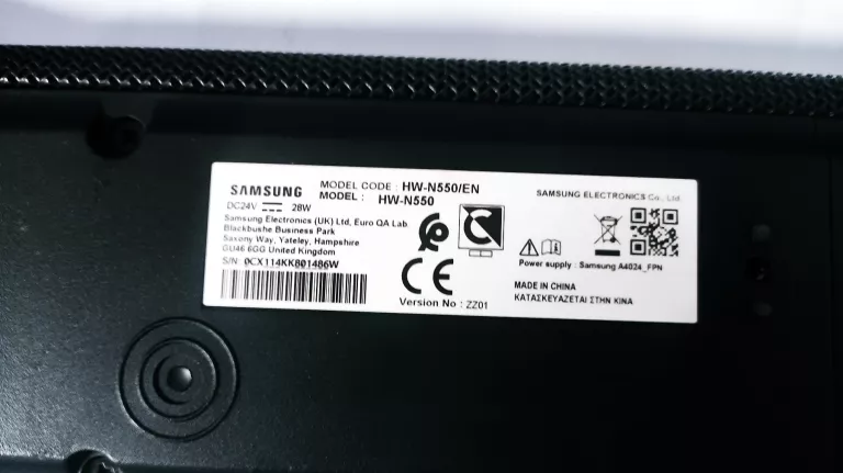 SOUNDBAR SAMSUNG N550 PILOT 2X ZASILACZ