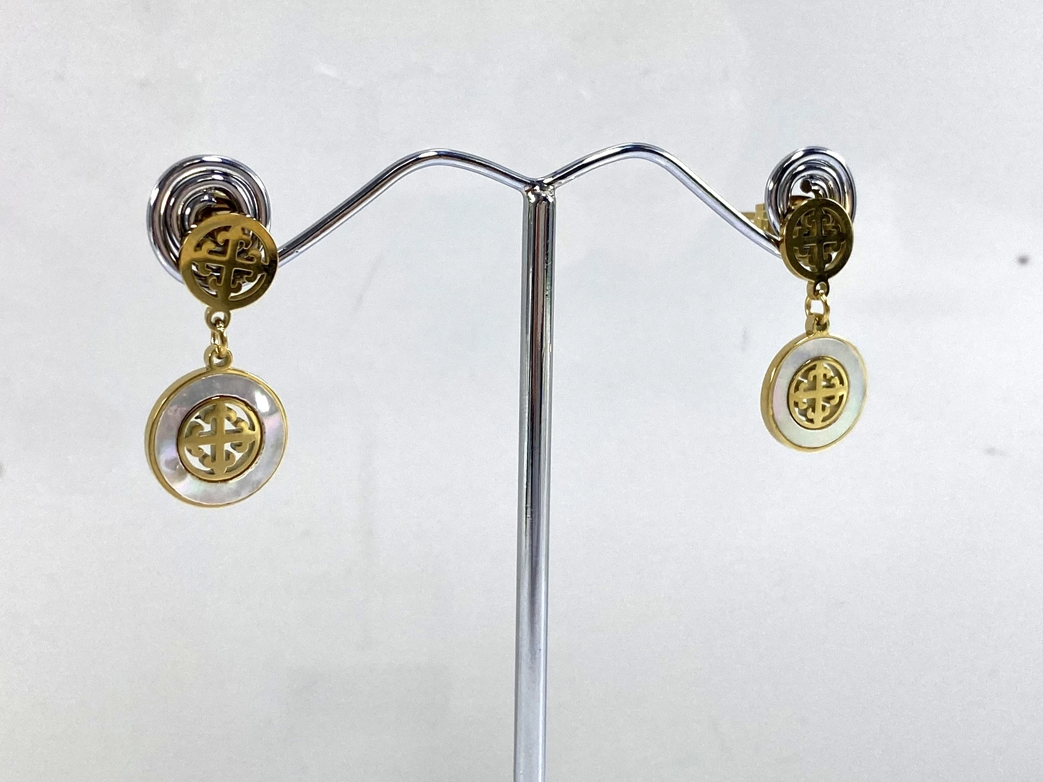 kolczyki-stal-pozlacana-sztyft-z-dwoma-krzyzami-stan-11323-1