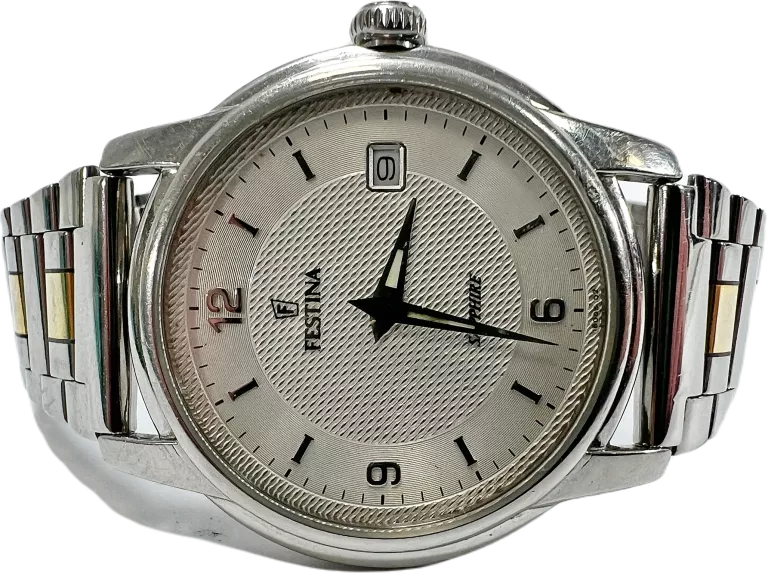 ZEGAREK DAMSKI FESTINA SAPPHIRE 16005 SREBRNY