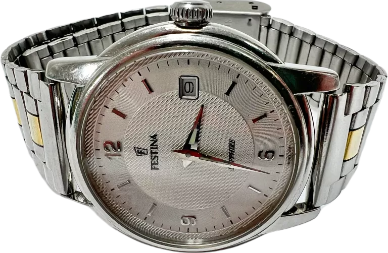 ZEGAREK DAMSKI FESTINA SAPPHIRE 16005 SREBRNY