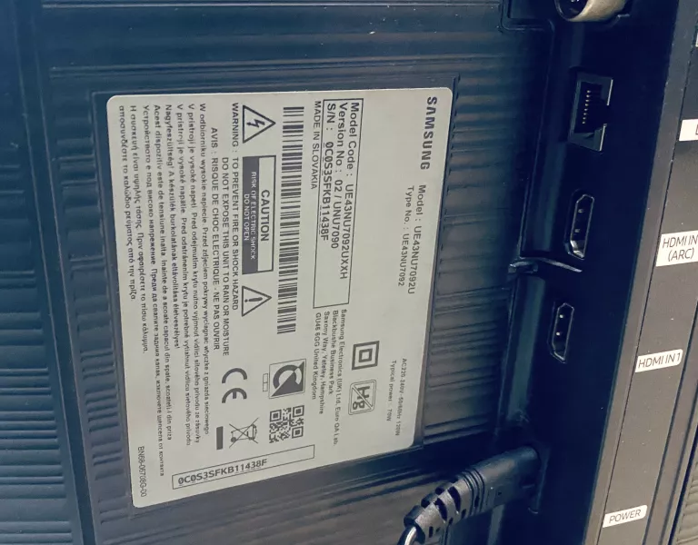 TELEWIZOR SAMSUNG UE43NU7092U
