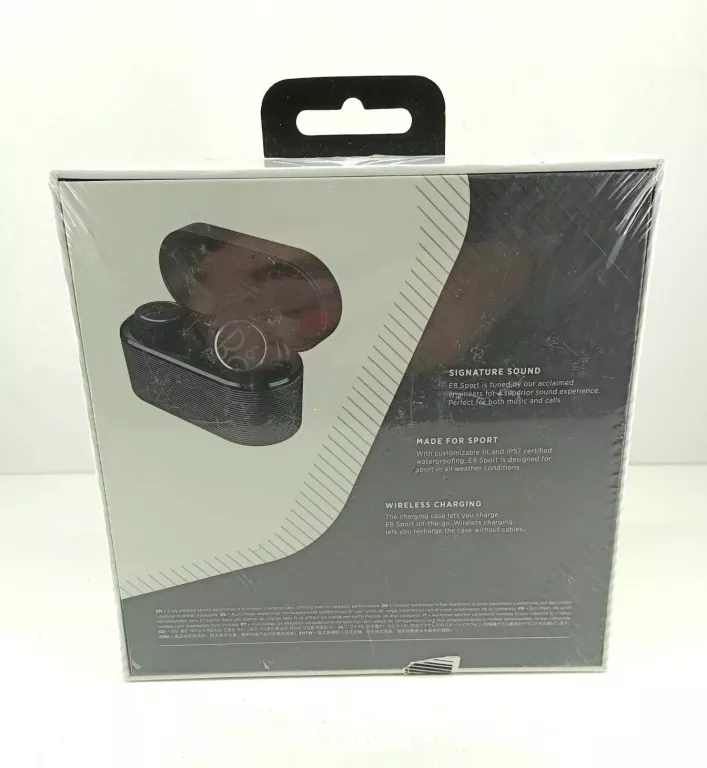 SŁUCHAWKI BANG & OLUFSEN BEOPLAY E8 SPORT BLACK