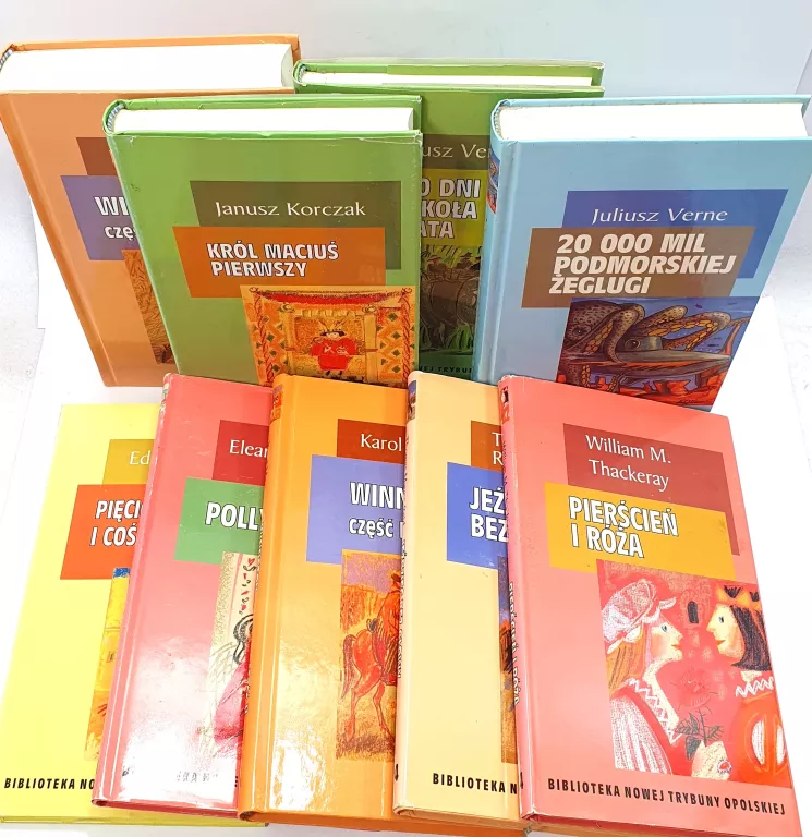 BIBLIOTEKA NOWEJ TRYBUNY OPOLSKIEJ ZESTAW KSIĄŻEK
