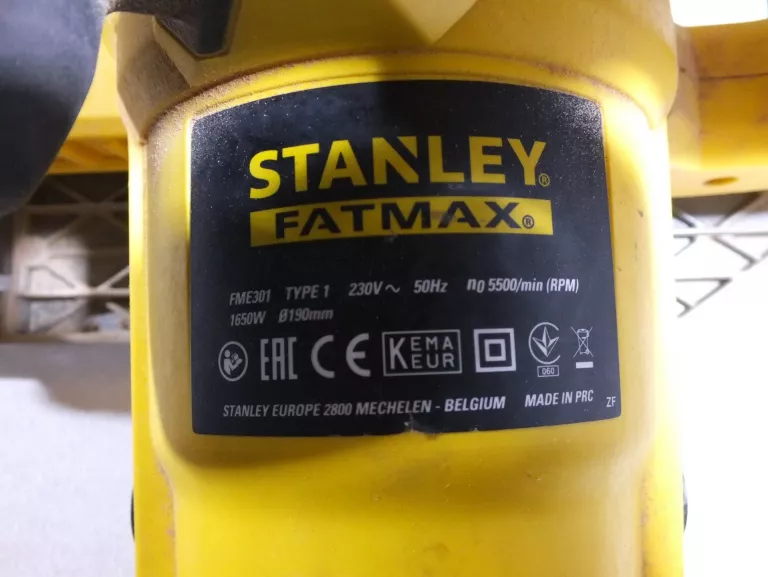 PIŁA TARCZOWA STANLEY FATMAX FME301 1650W