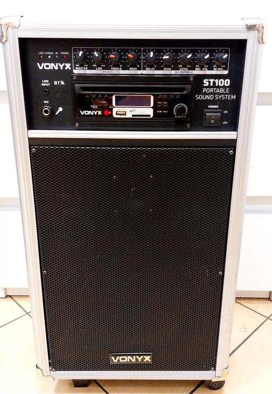 Vonyx ST100 MK2 Portable Sound System 8 BT/CD/MP3/UHF - 170.010