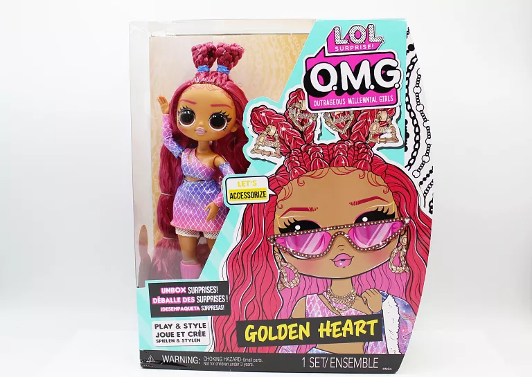 LOL SURPRISE OMG SERIA 7 LALKA GOLDEN HEART 58851