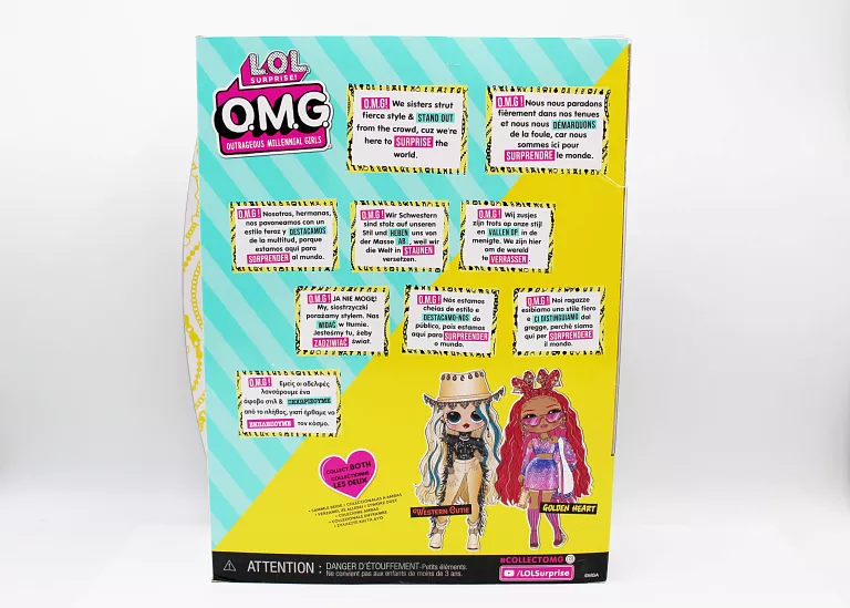LOL SURPRISE OMG SERIA 7 LALKA GOLDEN HEART 58851