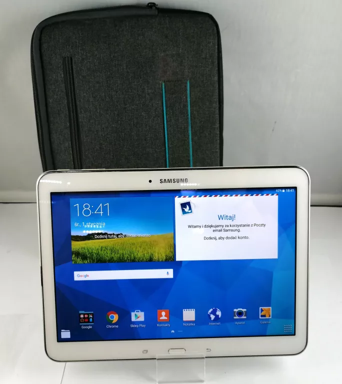 TABLET SAMSUNG GALAXY TAB 4 16GB + ETUI