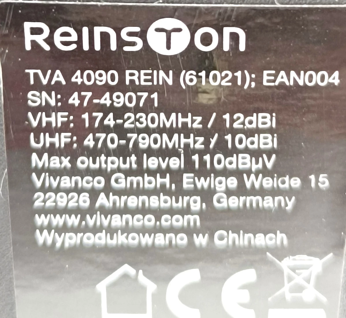 antena-wewnetrzna-reinston-ultra-ean004-rodzaj-anteny-wewnetrzna