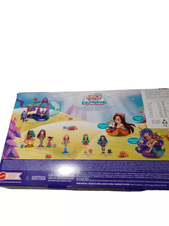 LALKI ENCHANTIMALS OCEAN KINGDOM