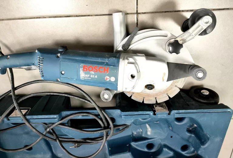 BRUZDOWNICA BOSCH GNF 65 A + WALIZKA NA KÓŁKACH