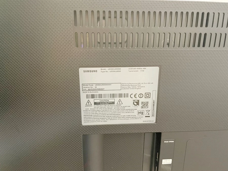 telewizor-samsung-ue55ku6000w-uszkodzony-kod-producenta-ue55ku6000wxxh