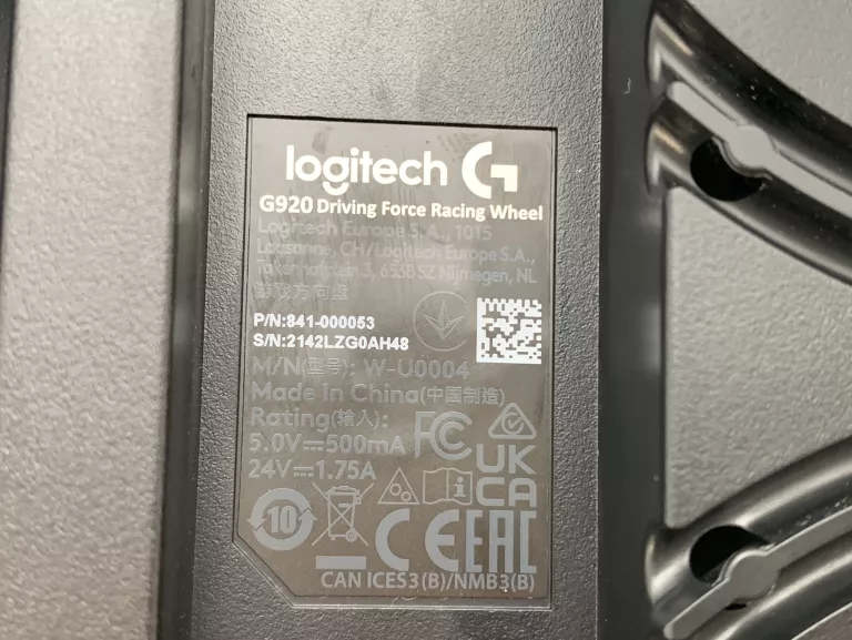 KIEROWNICA LOGITECH G920 + PEDAŁY PC/XBOX ONE