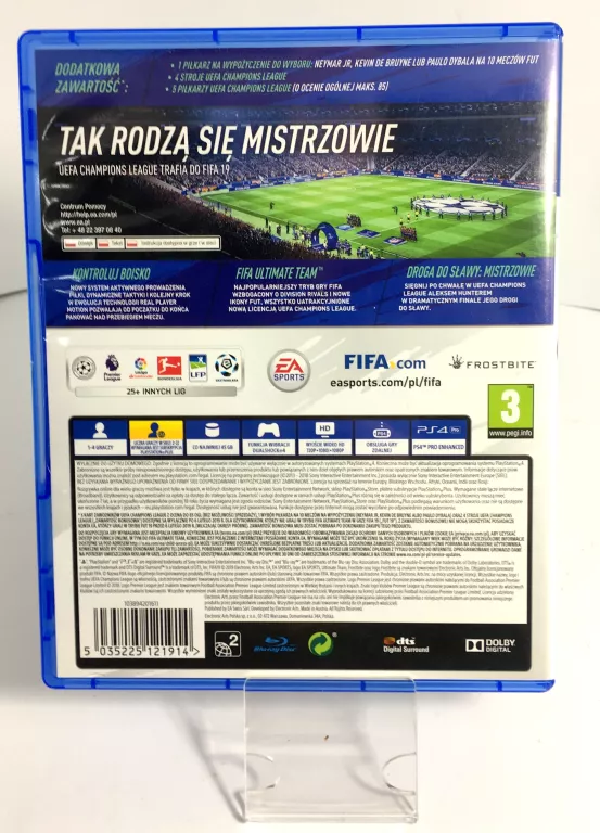 GRA FIFA 19 EKSTRAKLASA PS4