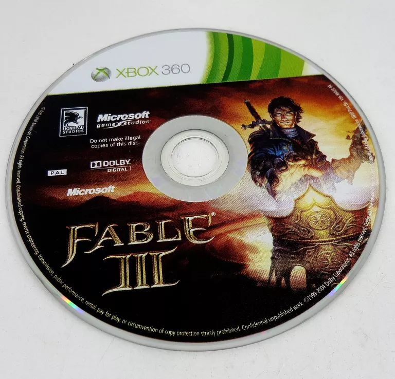 GRA XBOX 360 FABLE III