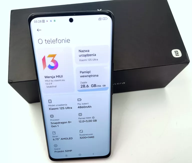 TELEFON XIAOMI 12S ULTRA ZESTAW