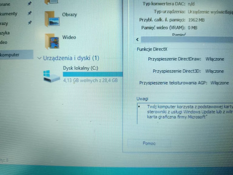 LAPTOP ACER ASPIRE ES 13 4GB/32GB
