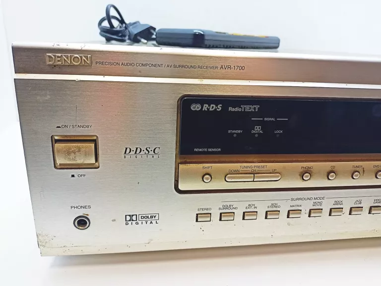 amplituner-denon-avr-1700-uszkodzony-stan-uzywany