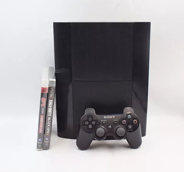 KONSOLA SONY PS3 SUPER SLIM 500GB + PAD + GRY