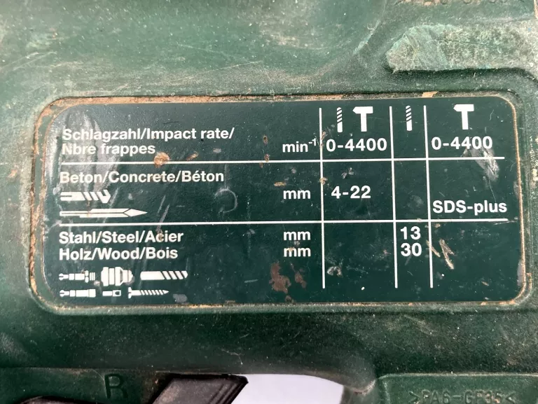 MŁOTOWIERTARKA BOSCH PBH 2200 RE SDS PLUS 600 W