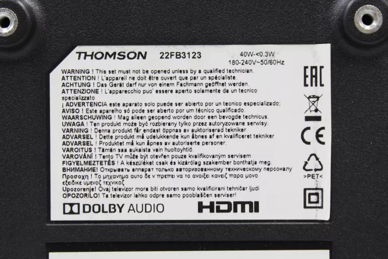 TELEWIZOR THOMSON 22 CALE + PILOT