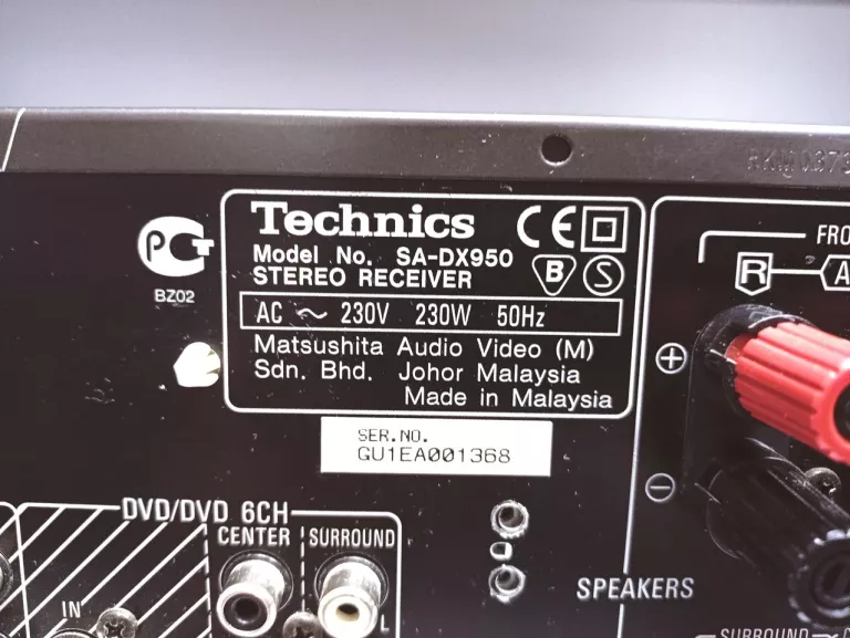 WZMACNIACZ TECHNICS SA-DX950