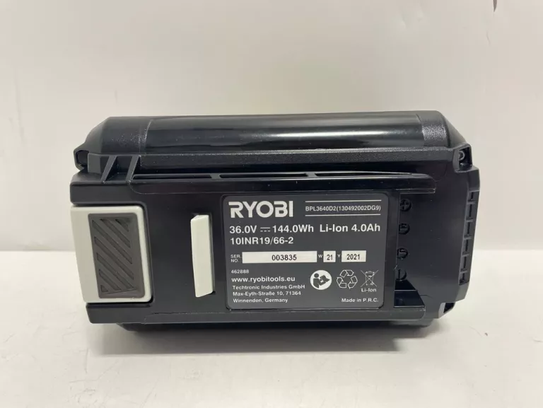 RYOBI LI-ION 4.0 AH 36V 10 INR 19/66-2
