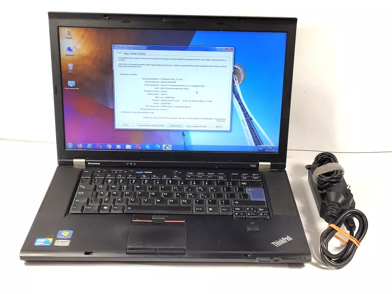 LAPTOP LENOVO THINKPAD T510 I5-M520 8RAM 250HDD