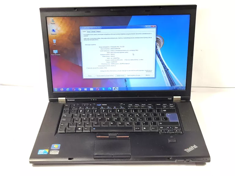 LAPTOP LENOVO THINKPAD T510 I5-M520 8RAM 250HDD