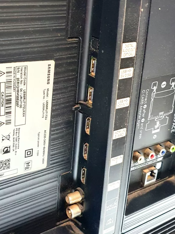 TELEWIZOR SAMSUNG UE55RU7172U PILOT BEZ KLAPKI