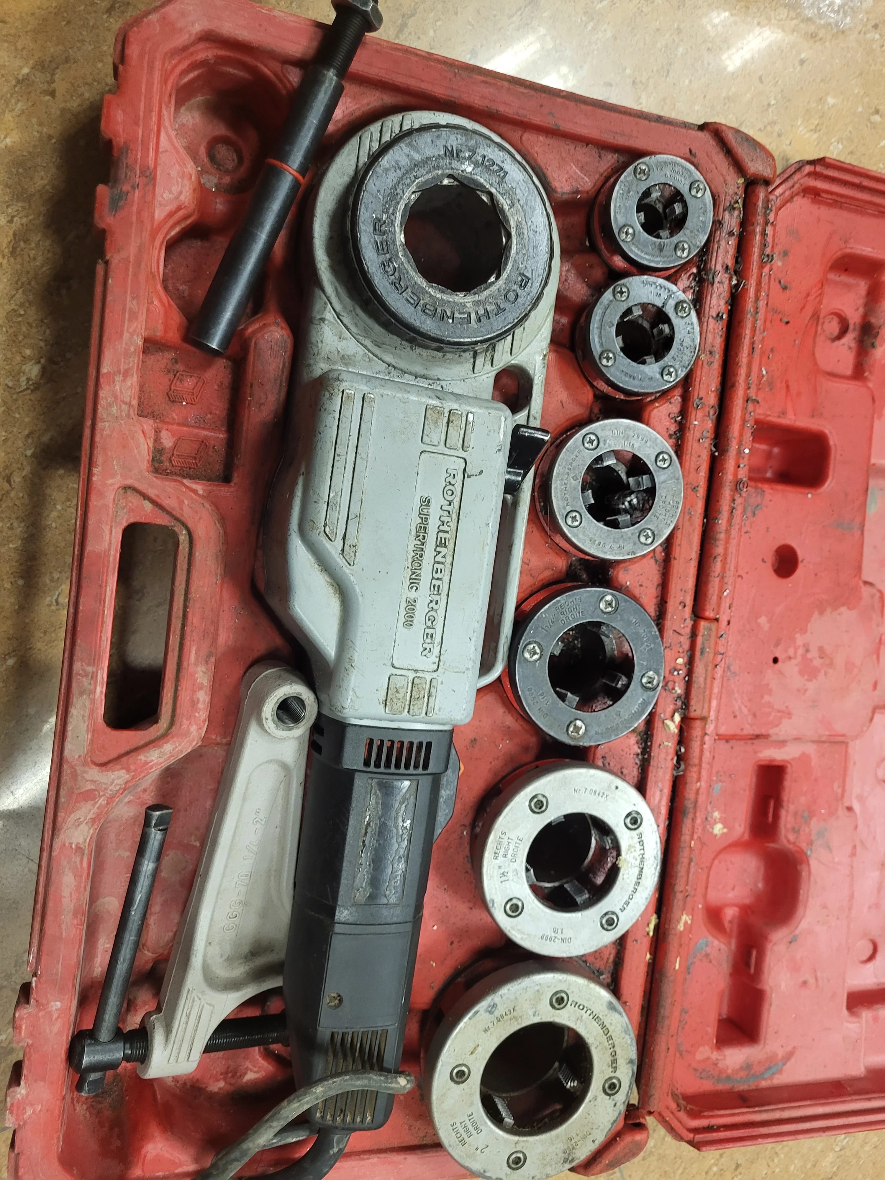 gwintownica-rothenberger-supertronic-2000-stan-uzywany