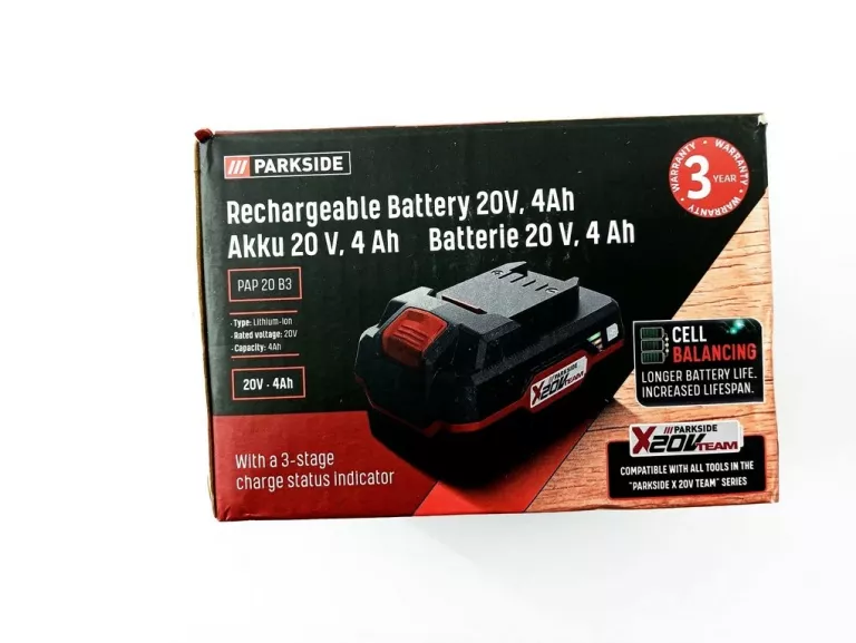 BATERIA PARKSIDE PAP 20 B3 20V/4AH