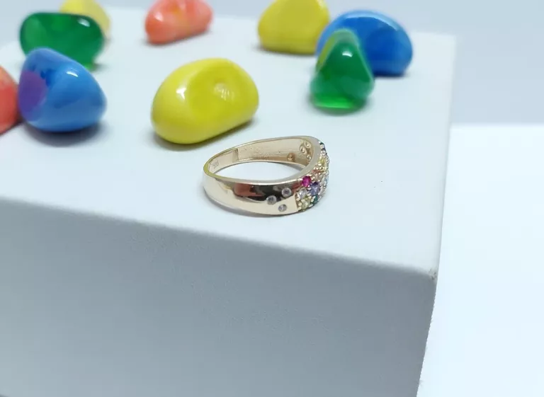 cudny-zloty-pierscionek-585-kolorowe-oczka-r13-ean-gtin-5905868206142