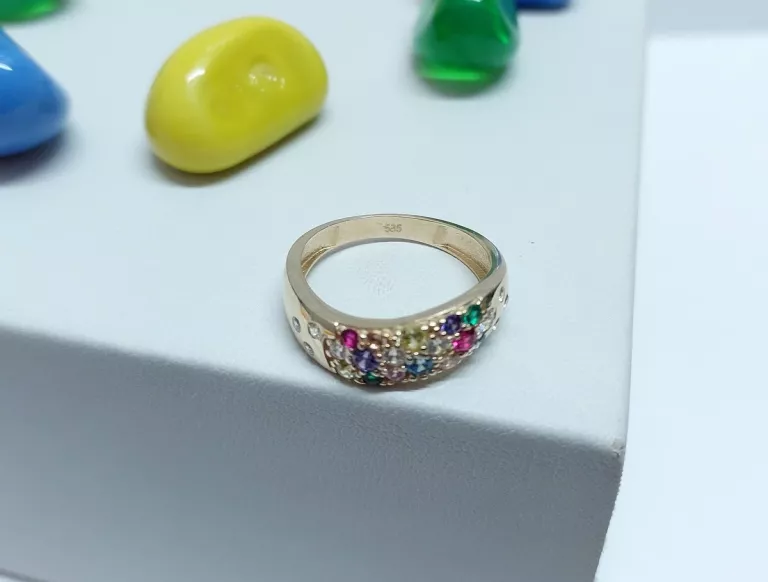 cudny-zloty-pierscionek-585-kolorowe-oczka-r13-rodzaj-2205-2