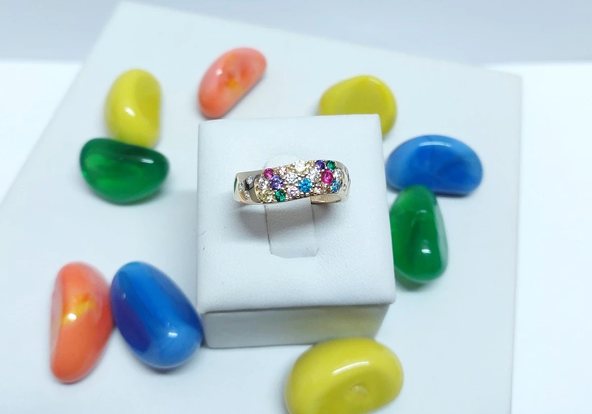 cudny-zloty-pierscionek-585-kolorowe-oczka-r13-waga-627