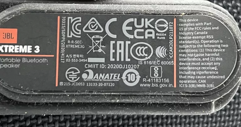 GŁOŚNIK JBL XTREME 3