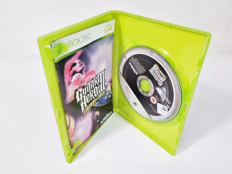 GRA NA XBOX 360 GUITAR HERO III