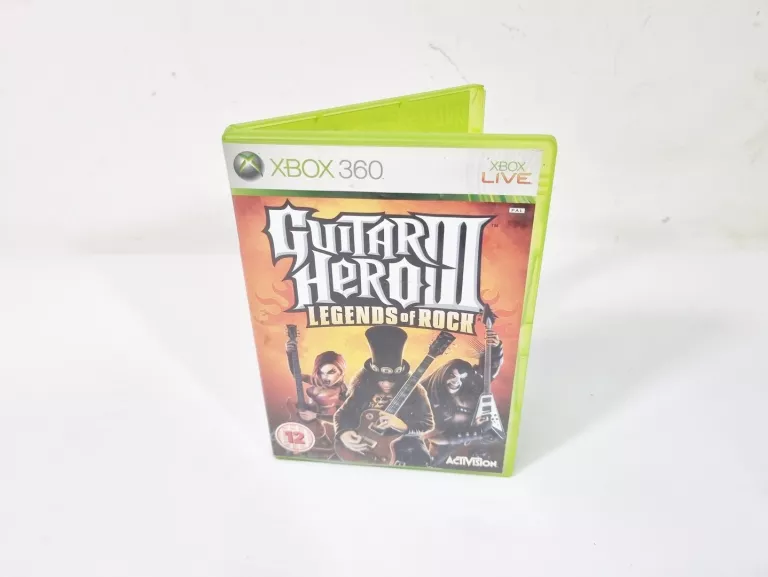 GRA NA XBOX 360 GUITAR HERO III