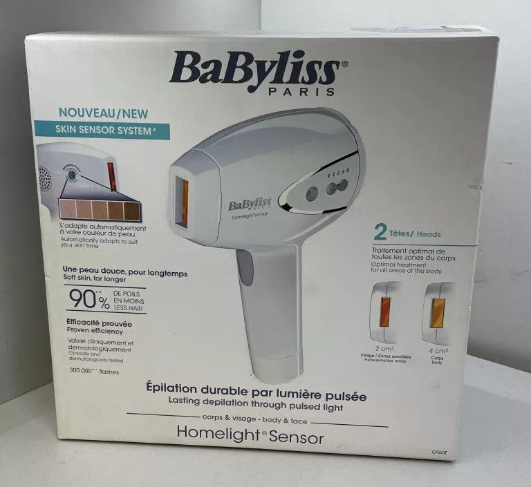 DEPILATOR LASEROWY BABYLISS G960E