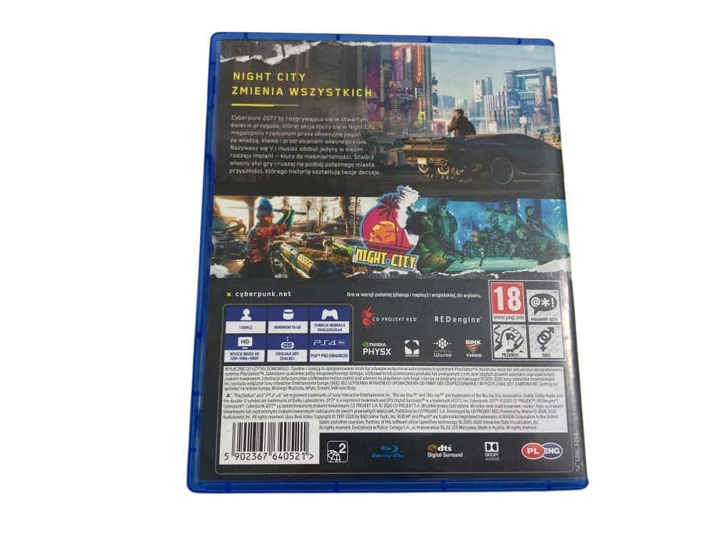 gra-cyberpunk-2077-ps4-stan-uzywany