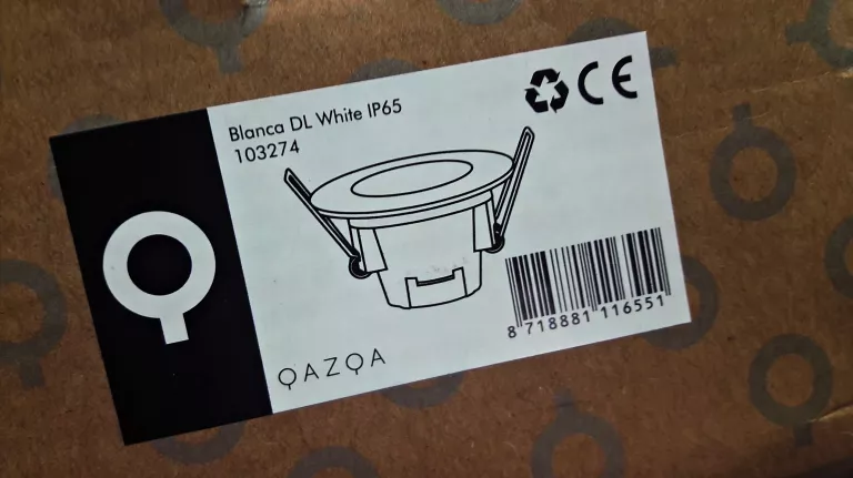 OPRAWA PODTYNKOWA QAZQA WHITE IP 65