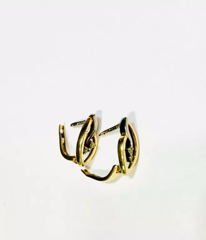 KOLCZYKI (585) 3,48G 1,5CM