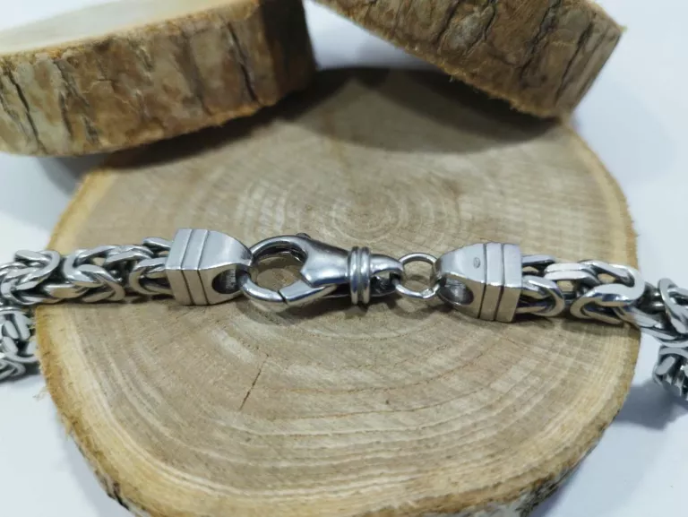 SREBRNY ŁAŃCUSZEK SPLOT KRÓLEWSKI 102,76G/P/925