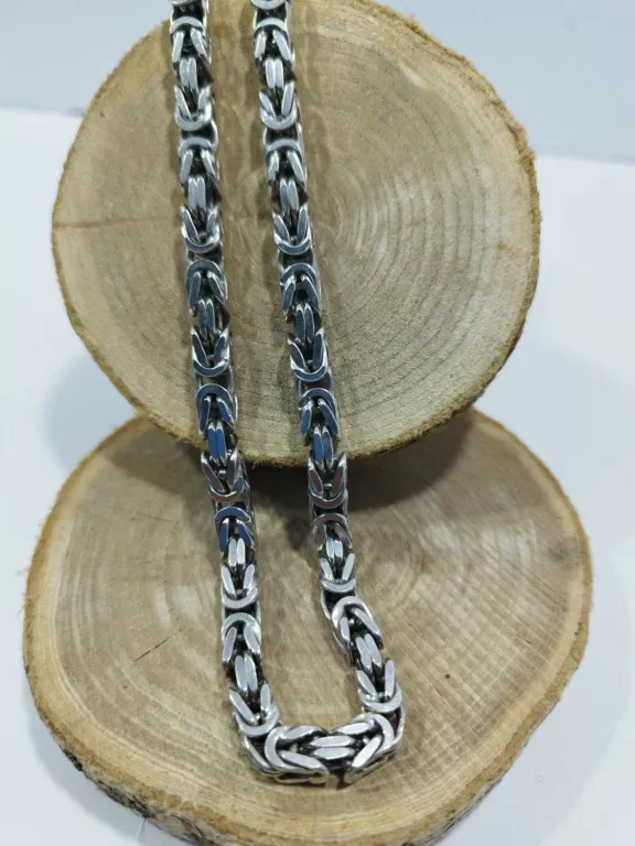 SREBRNY ŁAŃCUSZEK SPLOT KRÓLEWSKI 102,76G/P/925
