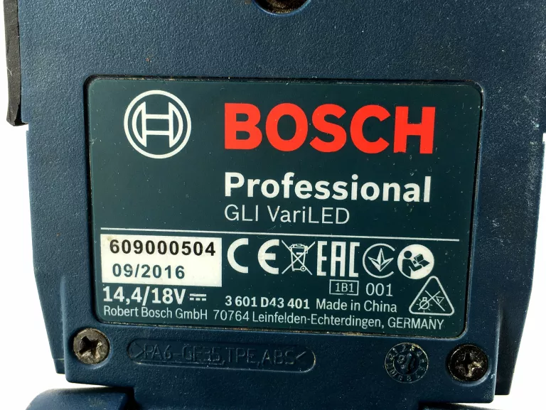 BOSCH GLI VARILED LATARKA LAMPA 14,4V/18V 5.0AH